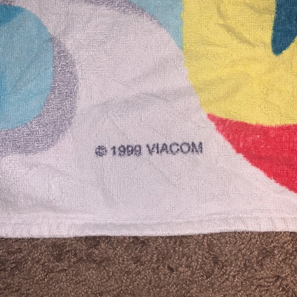Vintage Blues Clues Nickelodeon Bath Towel - Picture 3 of 5